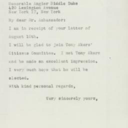 Letter: 1954 August 24
