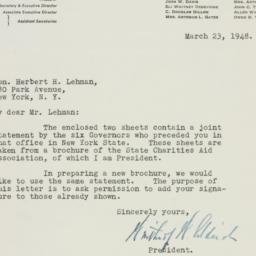 Letter: 1948 March 23