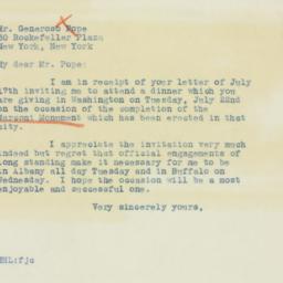 Letter: 1941 July 19