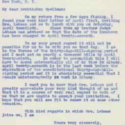 Letter: 1940 April 9
