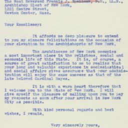 Letter: 1939 April 29