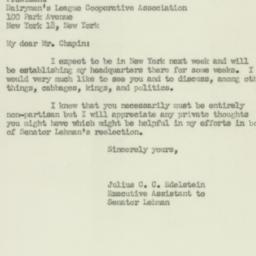 Letter: 1950 September 27