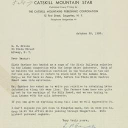 Letter: 1938 October 20