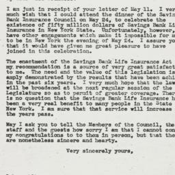 Letter: 1945 May 15