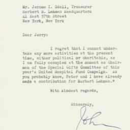 Letter: 1949 October 17