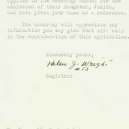 Letter: 1937 July 20