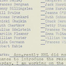Memorandum: 1956 July 24