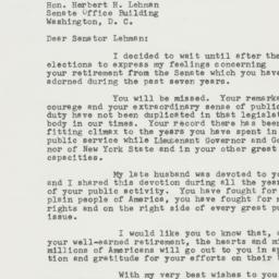Letter: 1956 November 13