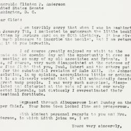 Letter: 1959 January 28