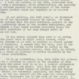 Letter: 1947 June 18
