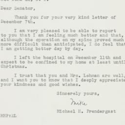 Letter: 1957 December 16