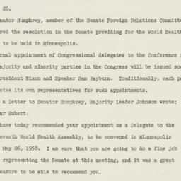 Press Release: 1958 April 1