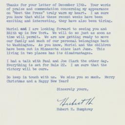 Letter: 1958 December 22