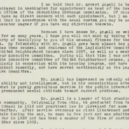 Letter: 1936 February 3