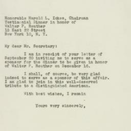 Letter: 1949 September 20