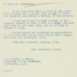 Letter: 1933 December 23