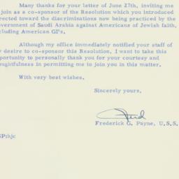 Letter: 1956 July 3