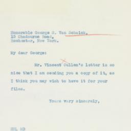Letter: 1935 May 11