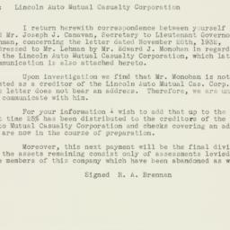 Letter: 1932 December 8