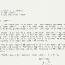 Letter: 1979 September 18