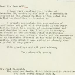 Letter: 1943 January 6