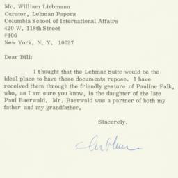 Letter: 1979 September 12