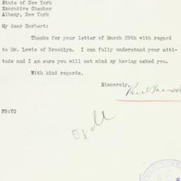 Letter: 1937 March 30