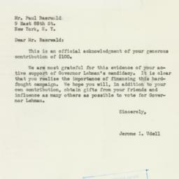 Letter: 1949 October 22
