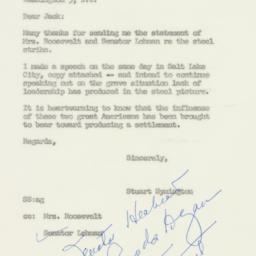 Letter: 1959 October 2
