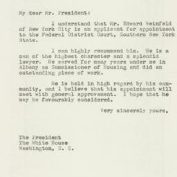 Letter: 1946 December 2