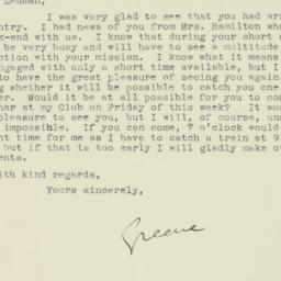 Telegram: 1943 April 13