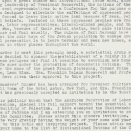 Letter: 1938 July 16