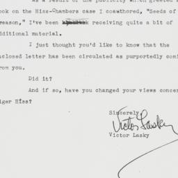 Memorandum: 1950 April 11