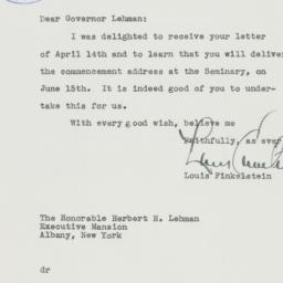 Letter: 1941 April 16