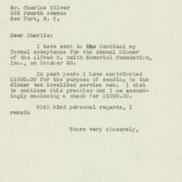 Letter: 1949 September 23