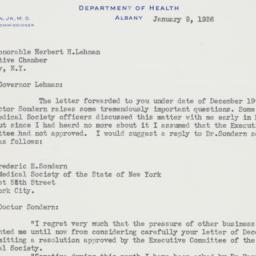 Letter: 1936 January 9