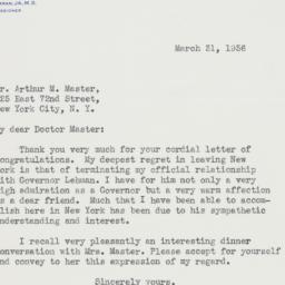 Letter: 1936 March 31