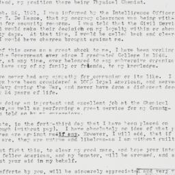 Letter: 1951 April 8