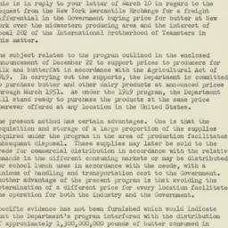 Letter: 1950 May 2