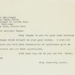 Letter: 1958 April 15