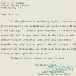 Letter: 1950 March 3