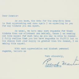 Letter: 1952 October 17