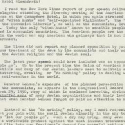 Letter: 1953 April 21