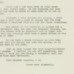 Letter: 1949 November 21