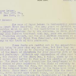 Letter: 1912 January 15