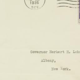 Envelope: 1935 September 30