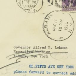 Envelope: 1934 May 11