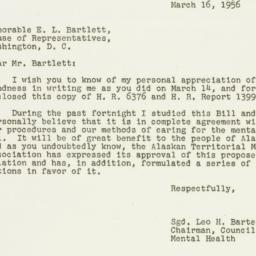 Letter: 1953 March 16