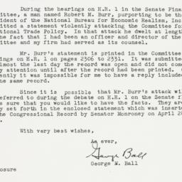 Letter: 1955 April 30