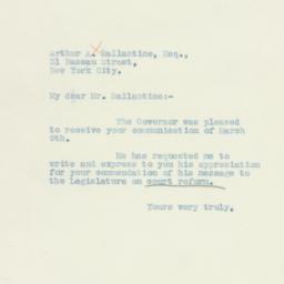 Letter: 1934 March 13